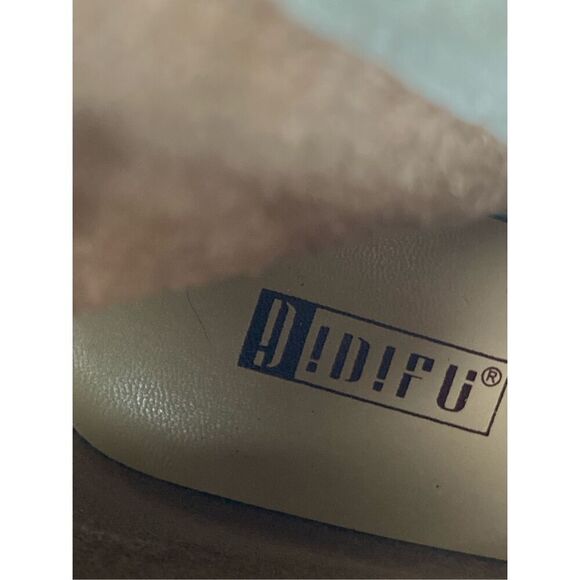 IDIFU Dressy Chunky Heel Ankle Boots Short Booties White 8 - Picture 9 of 9